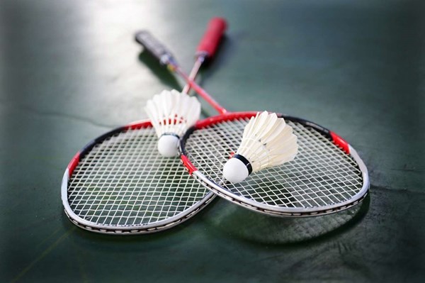 Badminton Wacker Mecklenbeck: Symbolbild Badmintonschläger
